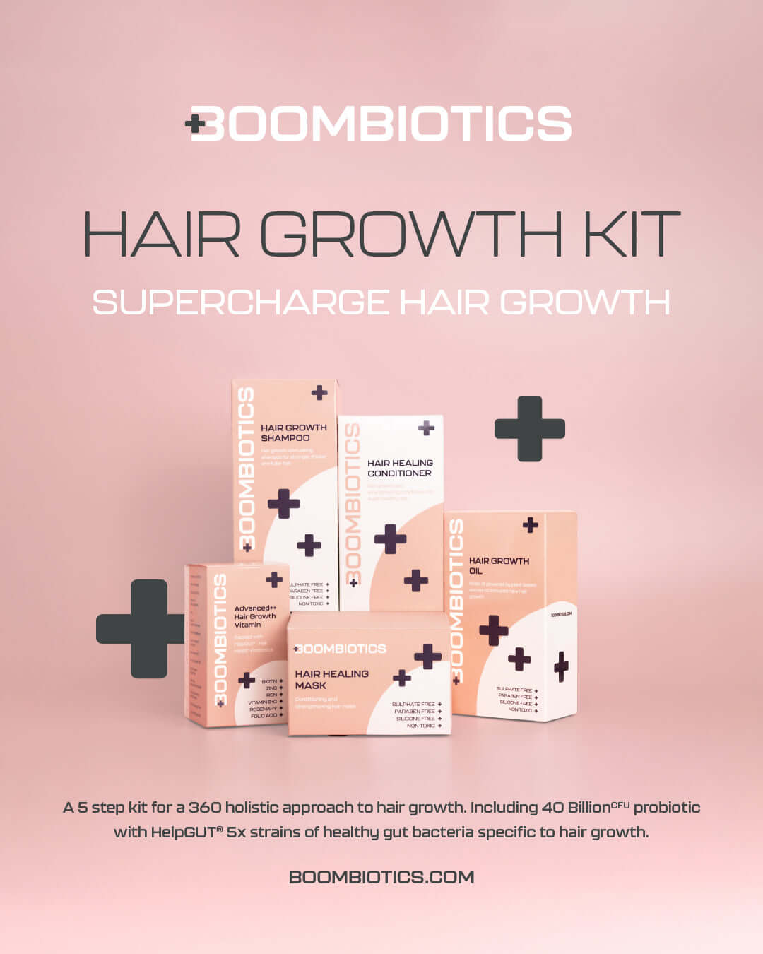 Boombiotics Hair-Growth Kit